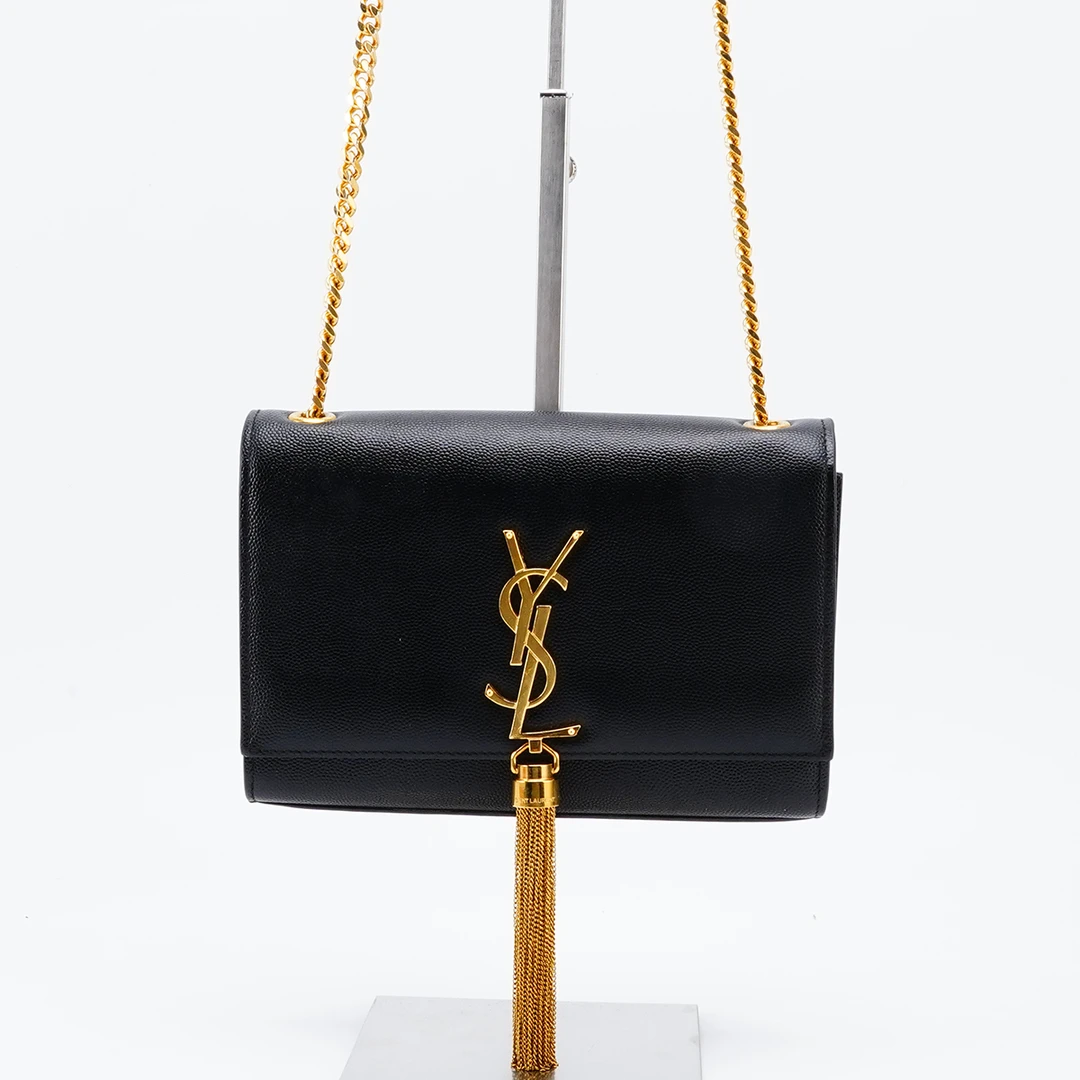 99新 YSL/圣罗兰 【一号店】流苏包小号鱼子酱98新/BG22012440