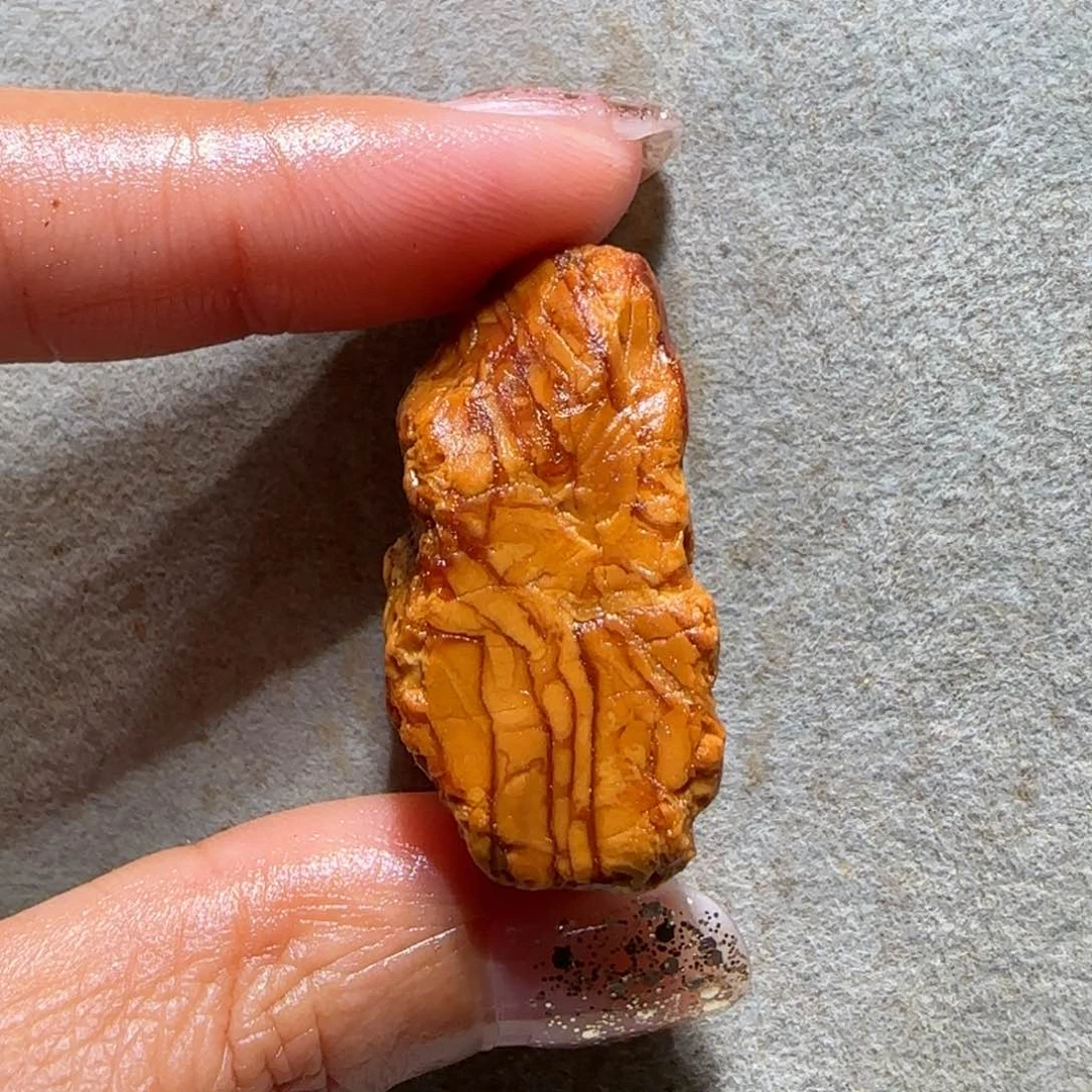 定制琥珀未镶嵌满****河专拍