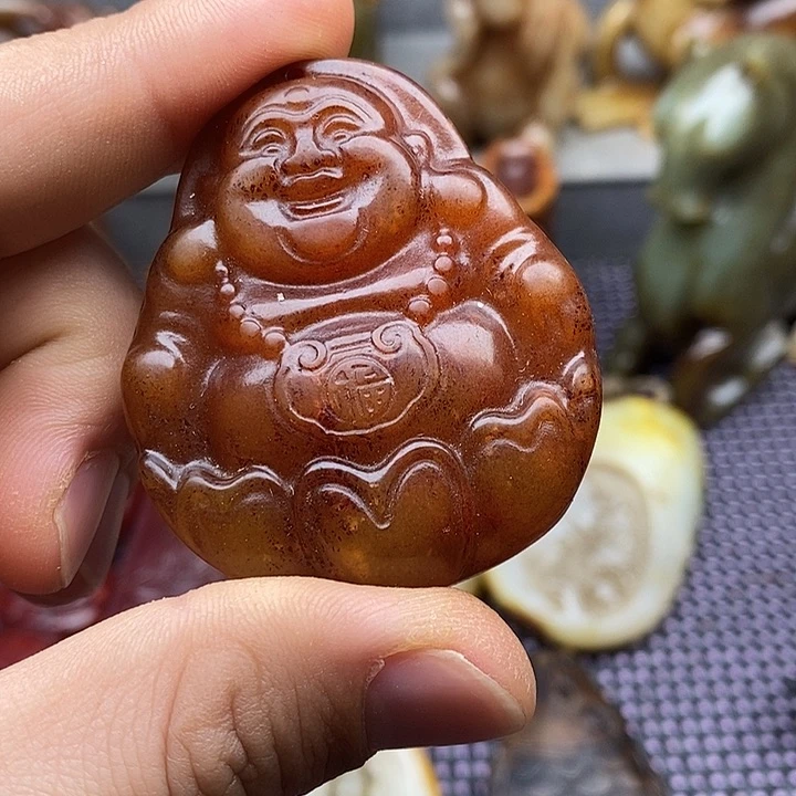未镶嵌蛇纹石玉颈饰