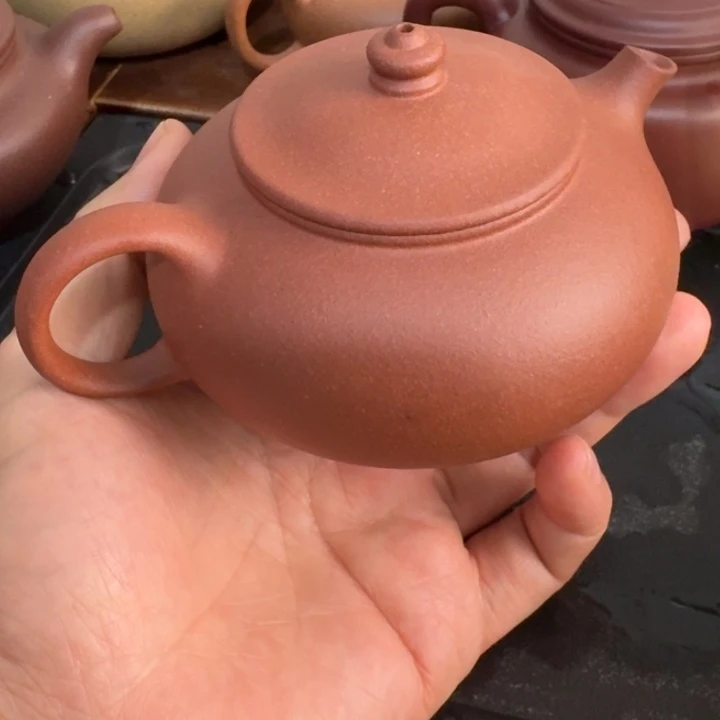 茶杯紫砂紫泥寒江200毫升