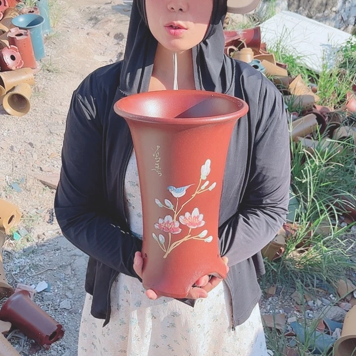 紫砂花盆宜兴紫砂精品花盆
