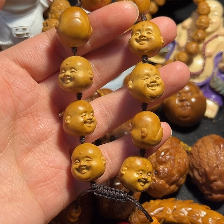 橄榄核手串/手链开心瑕疵