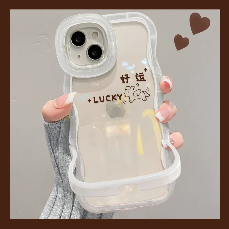 马上好运适用苹果15华为oppo/vivo小米iPhone16板凳双支架手机壳