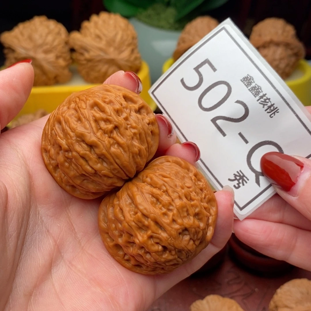 文玩核桃把件铁锤40