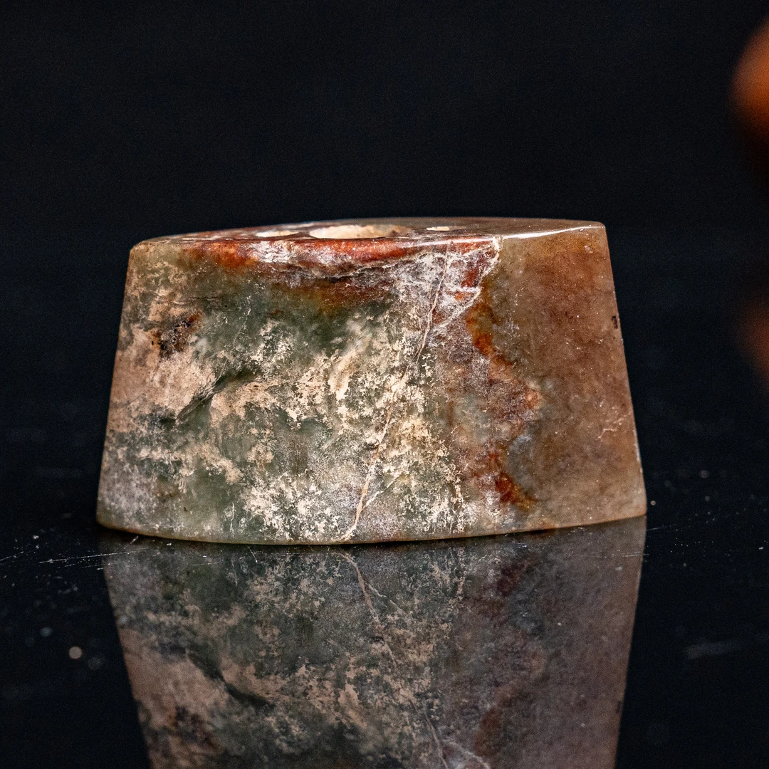 明代和田玉剑饰花件-NX