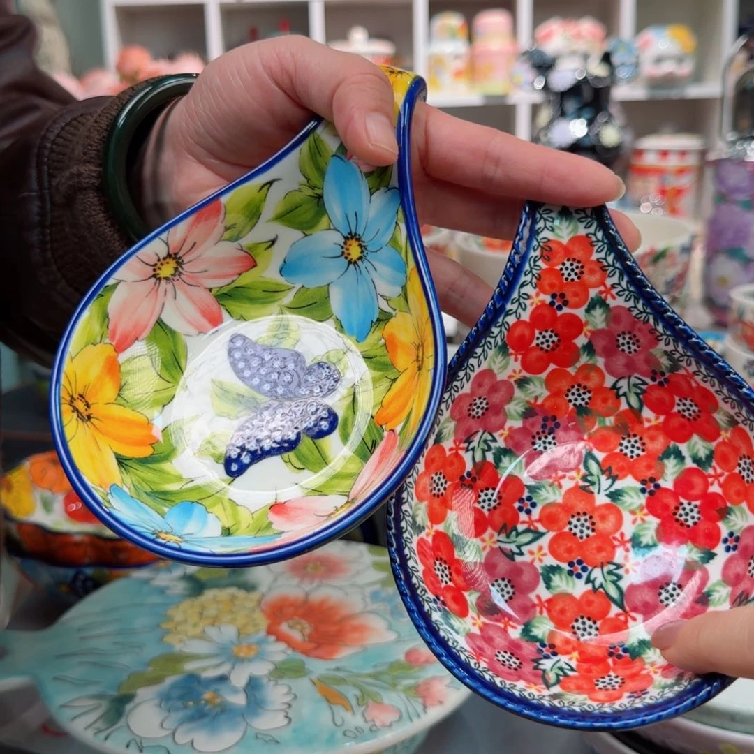 瓷片手柄碟2只看图