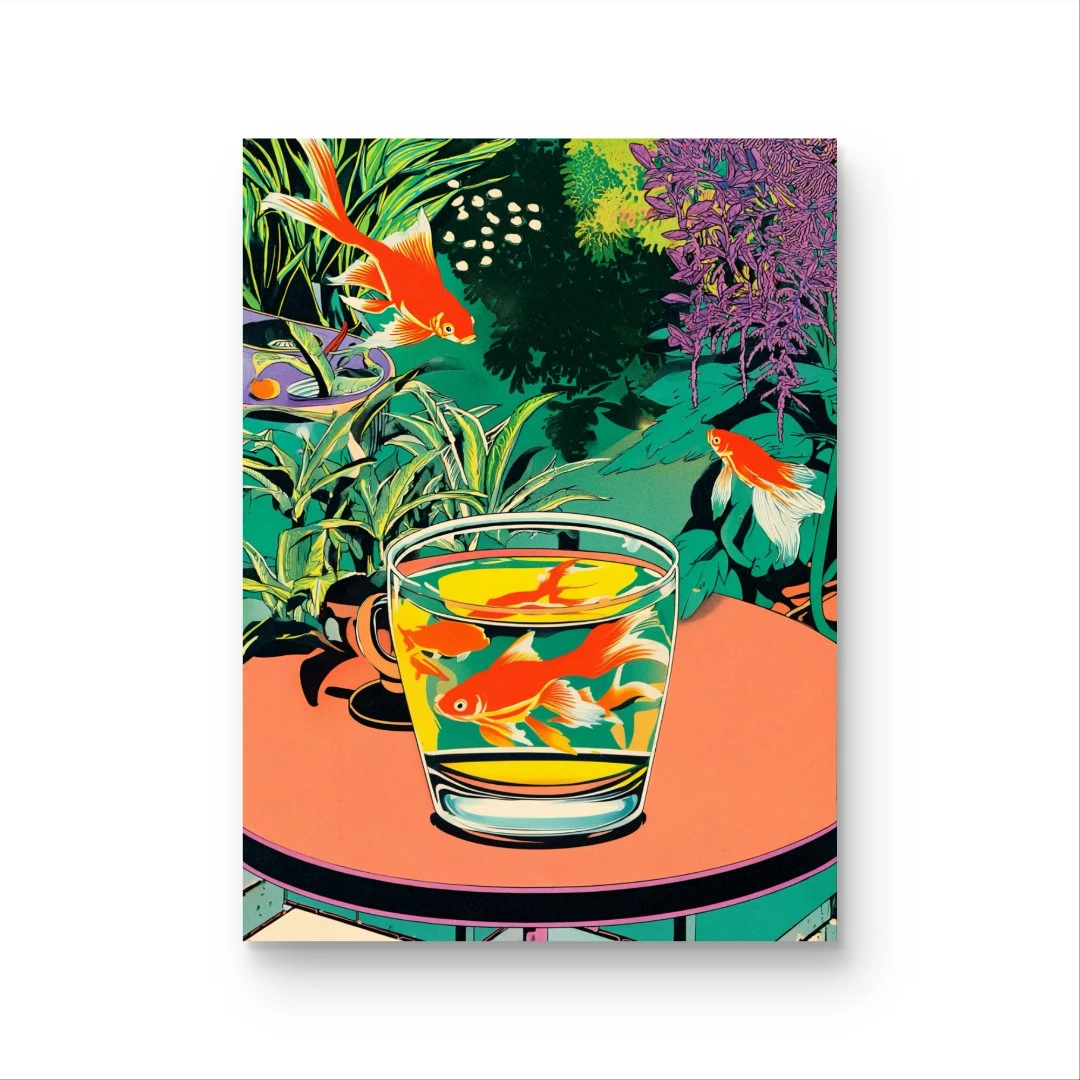 《春日杯》原创手绘画/60x80cm/创意系列CY-139