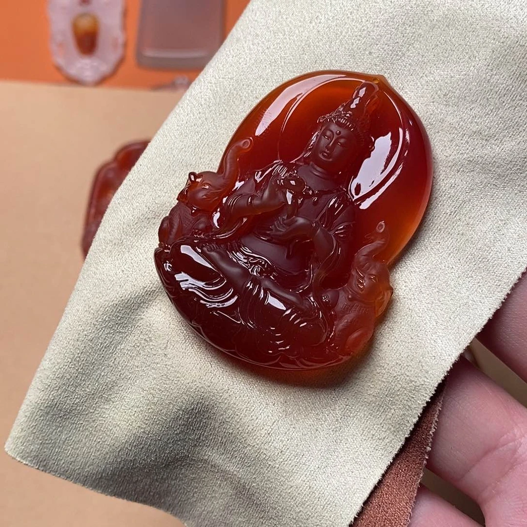 玛瑙/玉髓颈饰未镶嵌凸*