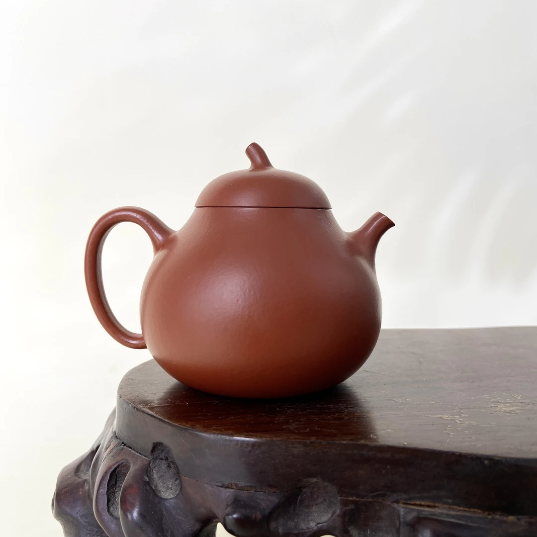 宜兴手工紫砂陶 （胡小香)120cc茶壶GS4220-7