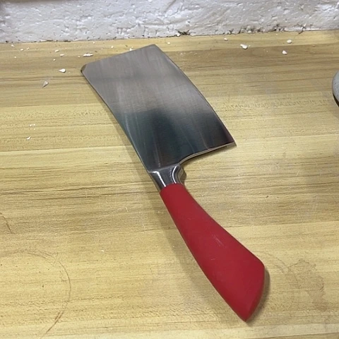 微瑕，不锈钢骨头刀没有礼盒