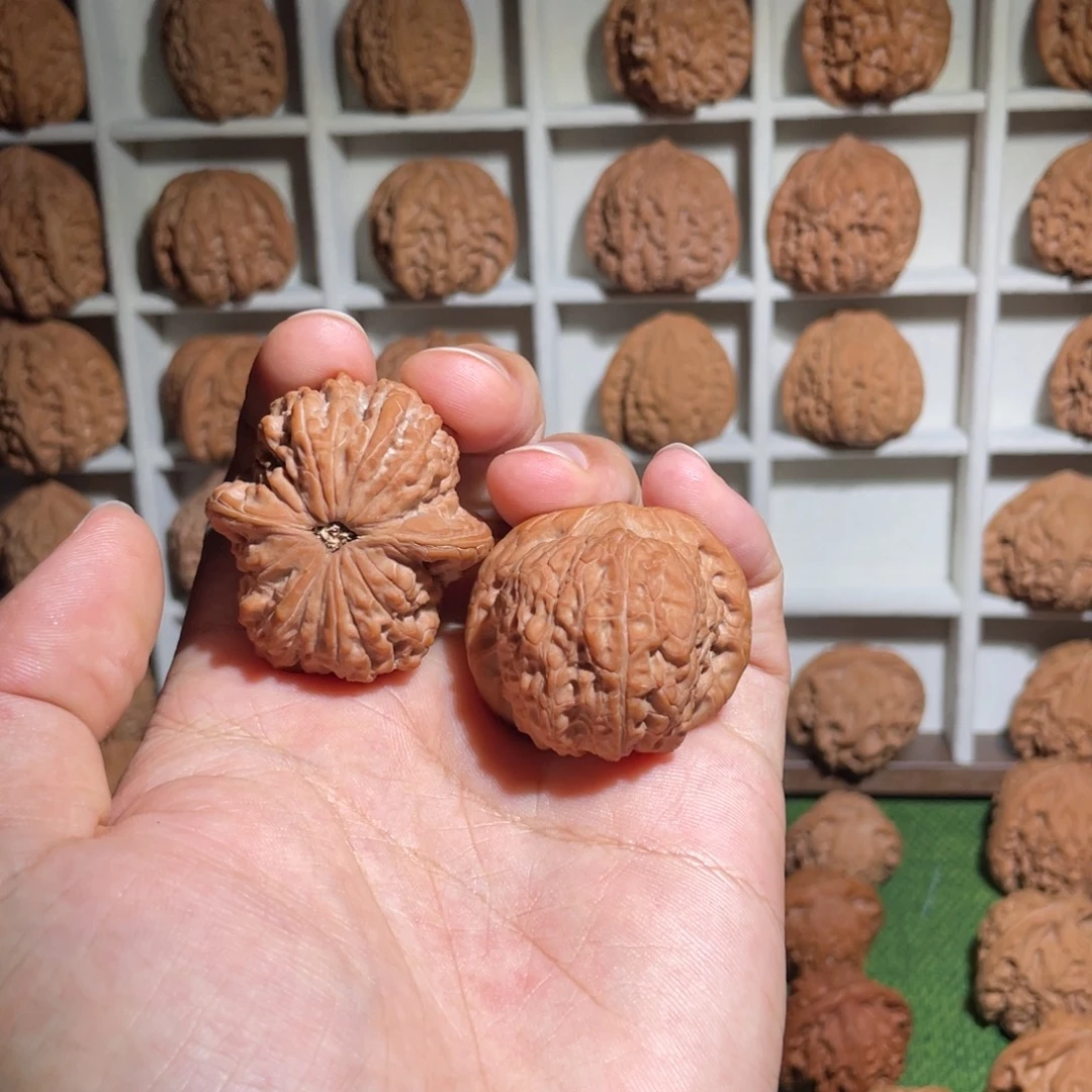 文玩核桃把件血麒麟全品