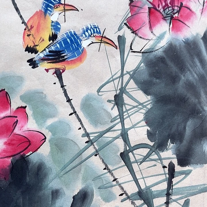 国画纯手绘作品书画
