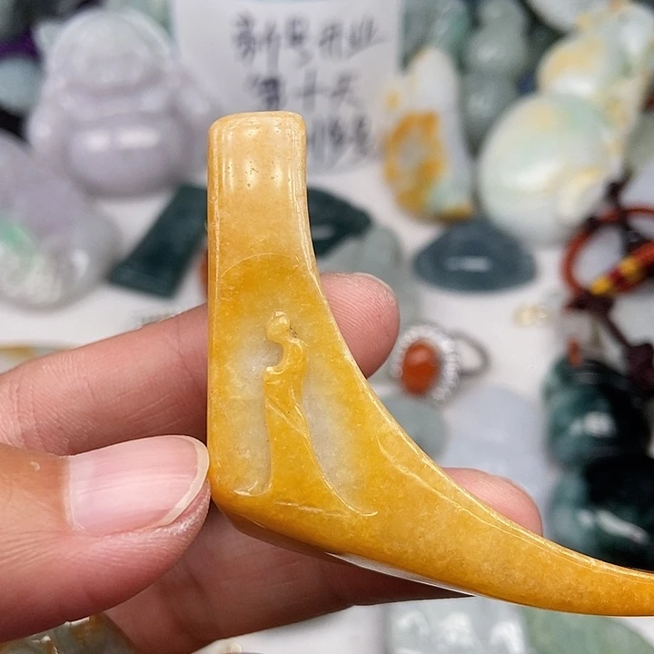 未镶嵌挂件翡翠翡翠