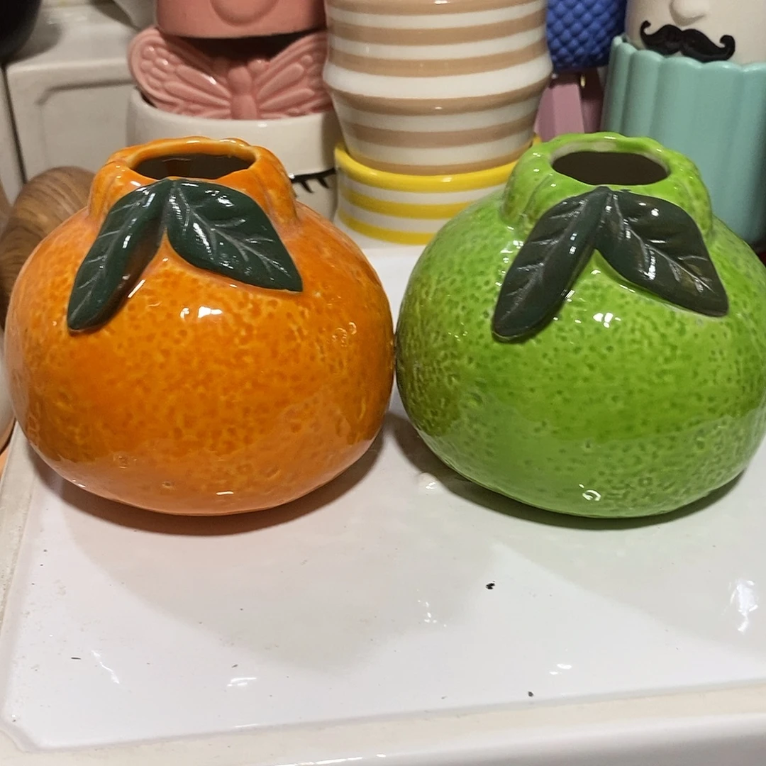 陶杯子水培陶盆无孔 瑕疵介意勿拍