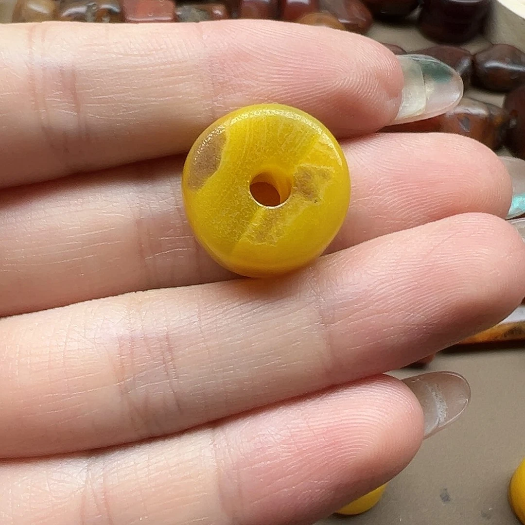 聚***堂玛瑙/玉髓合金珠宝半成品