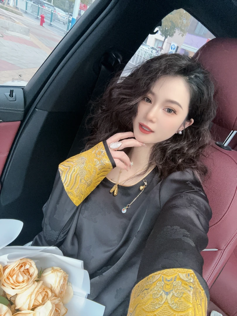 【伯虎说2068】溪云——2025新款新中式气质   高质感织锦   外套