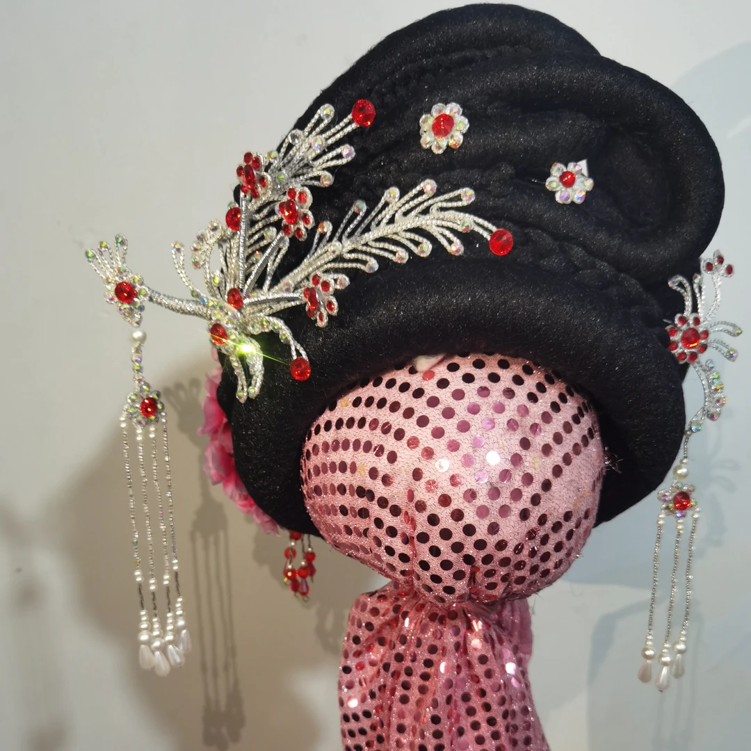 戏曲头饰丫鬟夫人小姐偏凤一体