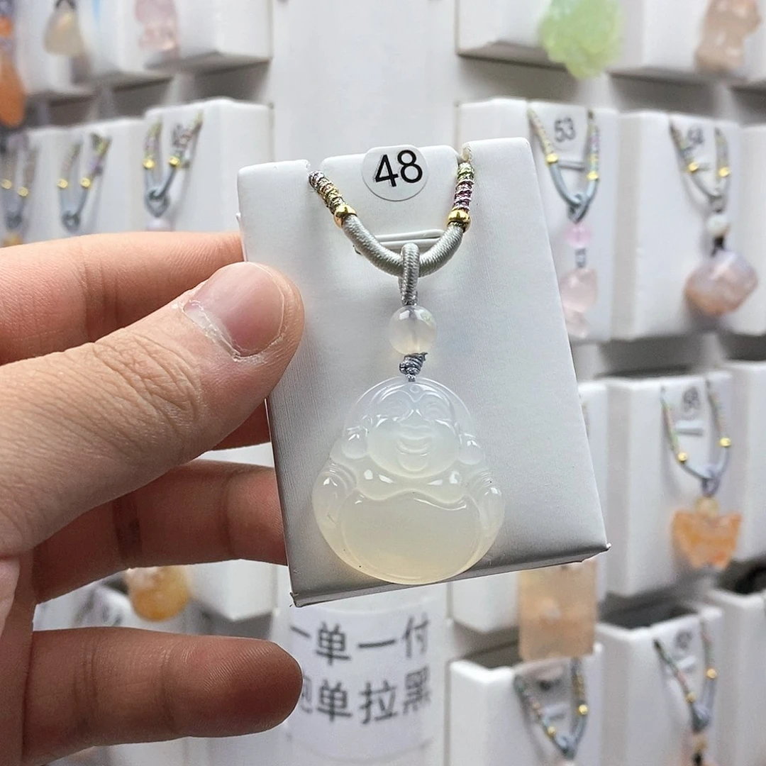 石英质玉吊坠(不含链)未镶嵌嘉*