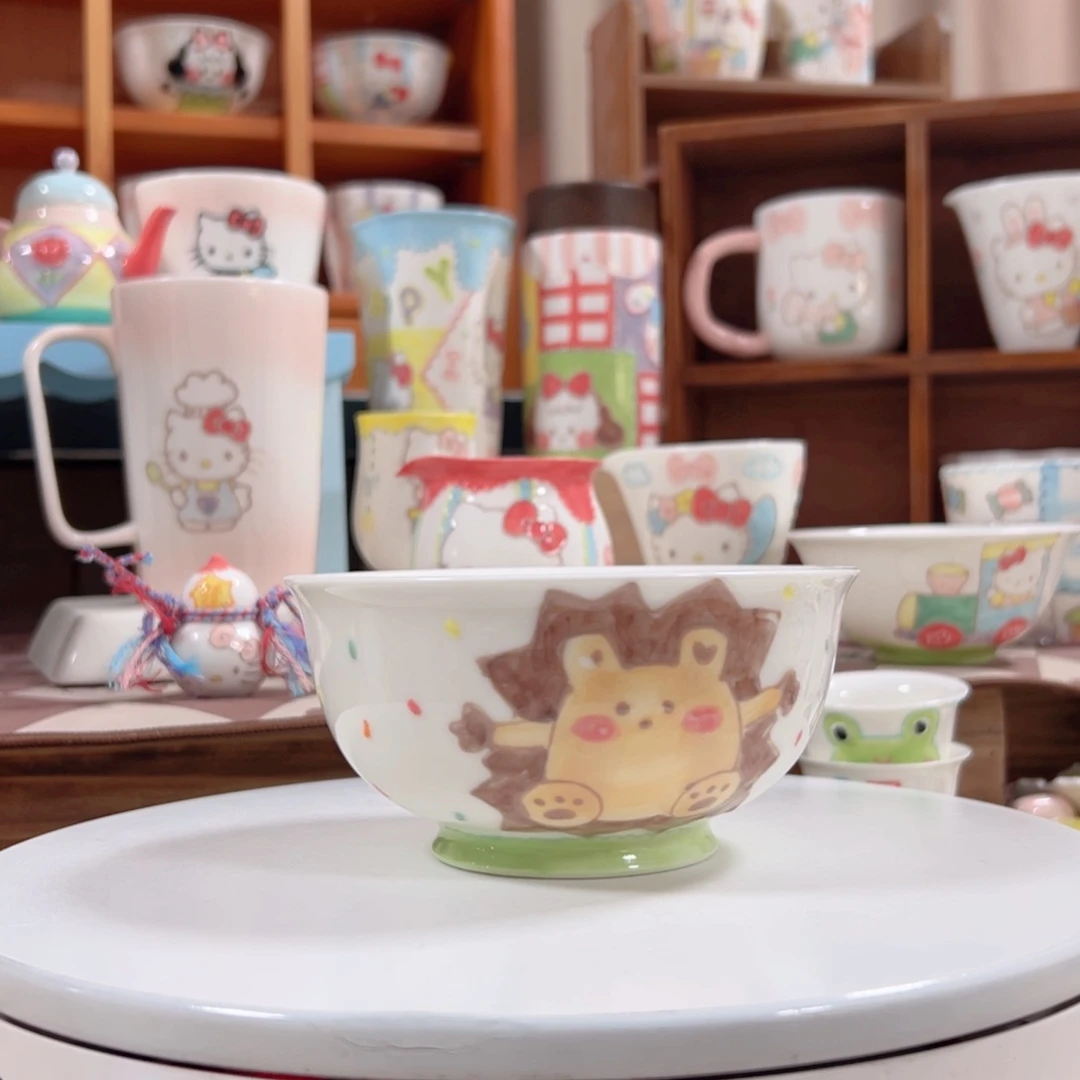 高温釉下彩手作陶瓷