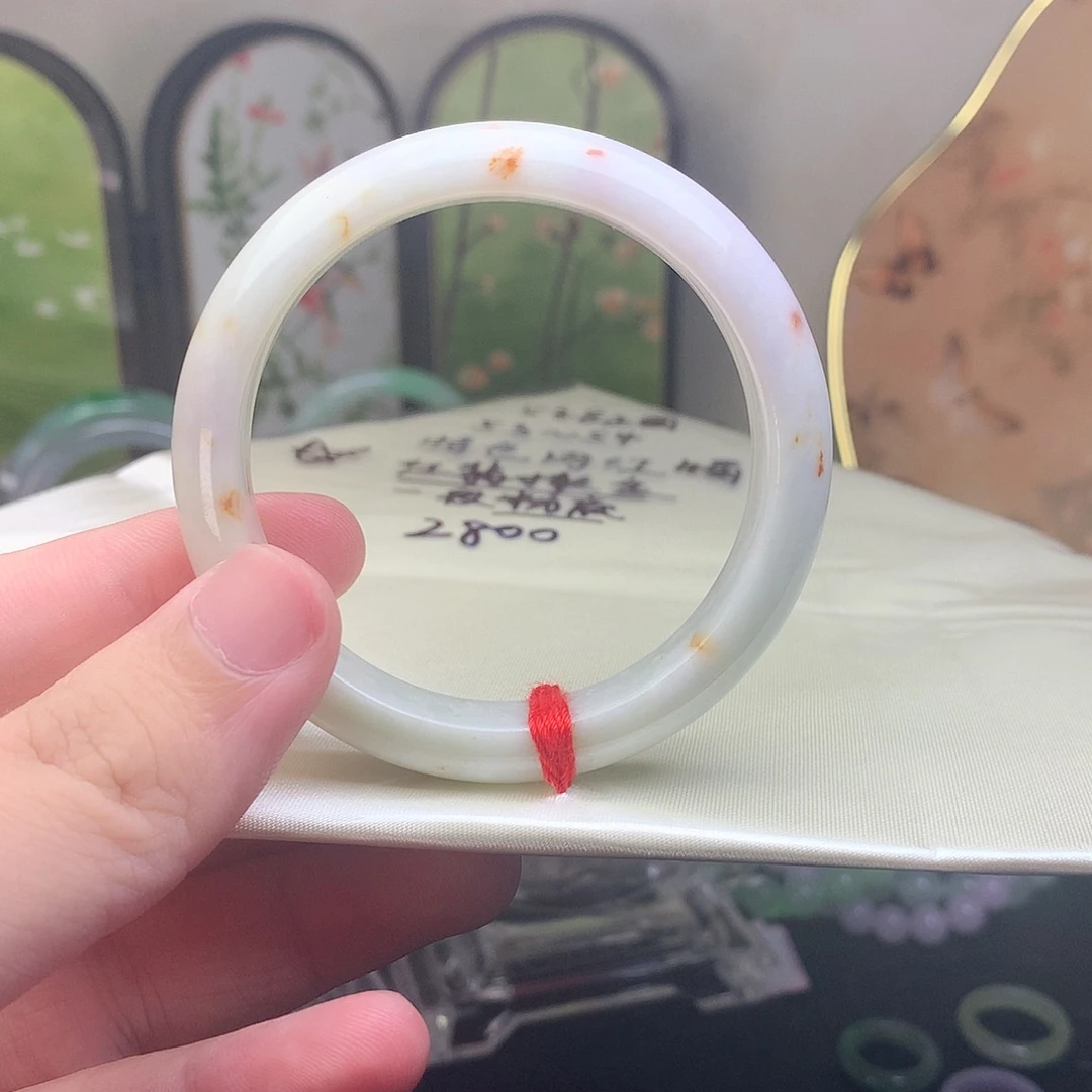 未镶嵌手镯翡翠天然翡翠手镯正圈
