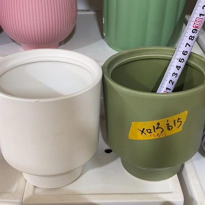 摆件陶盆有孔 瑕疵介意勿拍