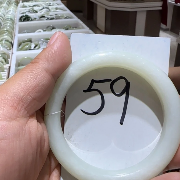 和田玉未镶嵌手镯881