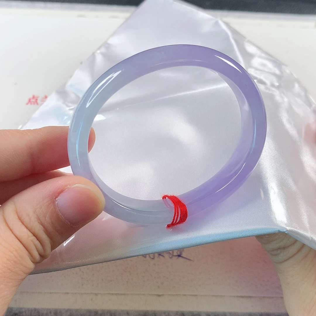 未镶嵌手镯（贵妃镯）翡翠 小手福利正圈戴49圈 ⑧③