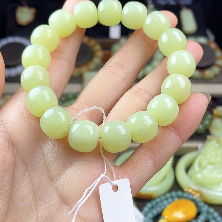 岫岩老玉（透闪石质玉）未镶嵌手链