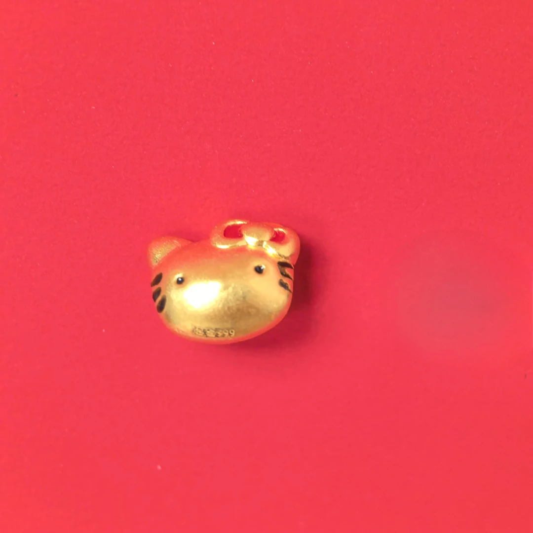 足金999小Kitty猫（配件）-JFX1218