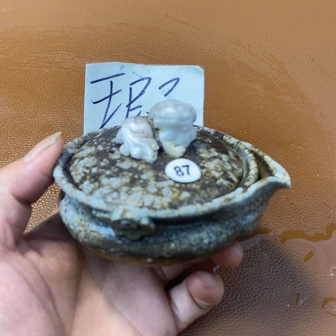 手工粗陶、柴烧茶器