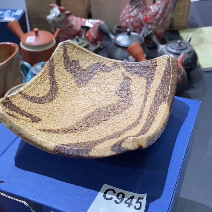 日本备前烧壶称大漏