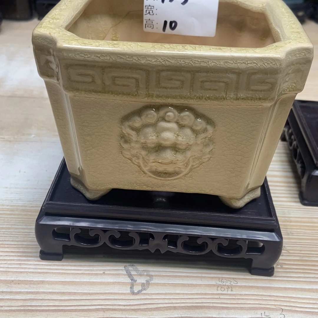 瓷片陶瓷花盆陶瓷艺术