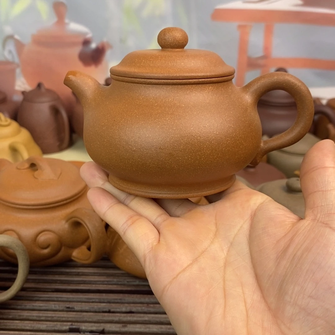 茶壶紫砂200cccc黄降坡潘壶