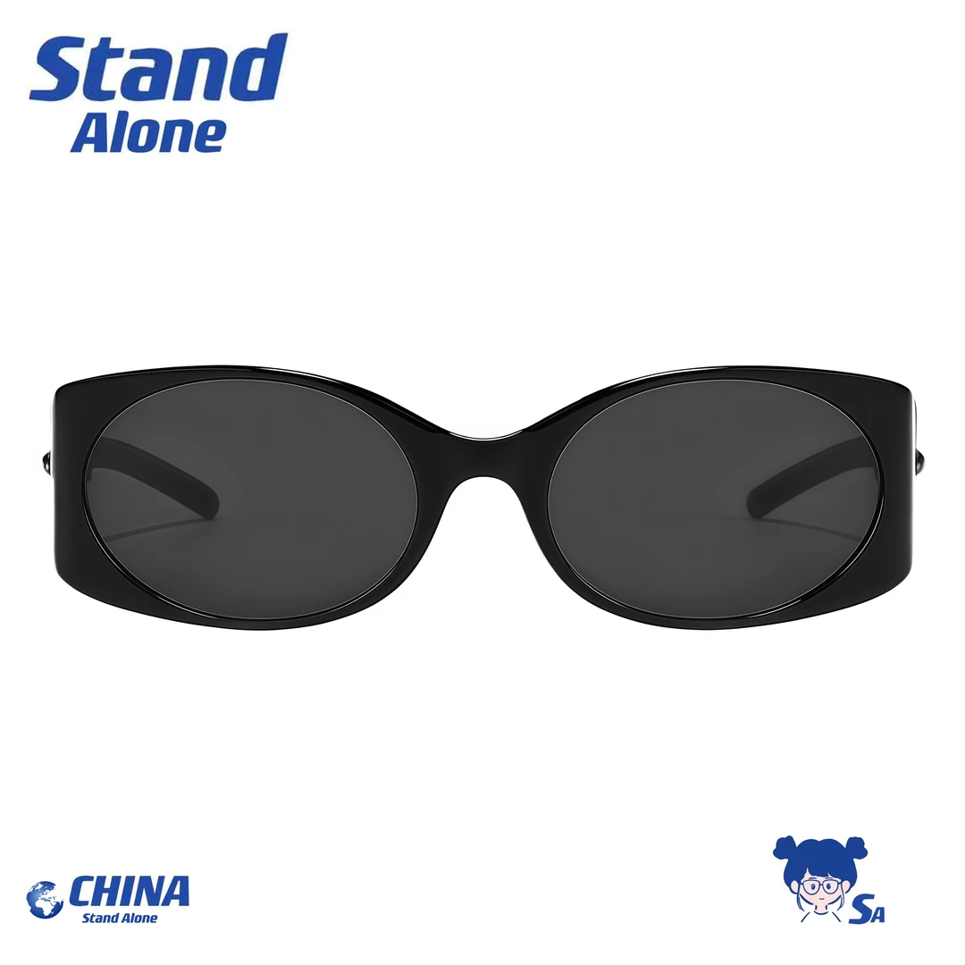 时髦复古老钱风简约百搭猫眼墨镜女防紫外线时尚太阳镜街拍个性