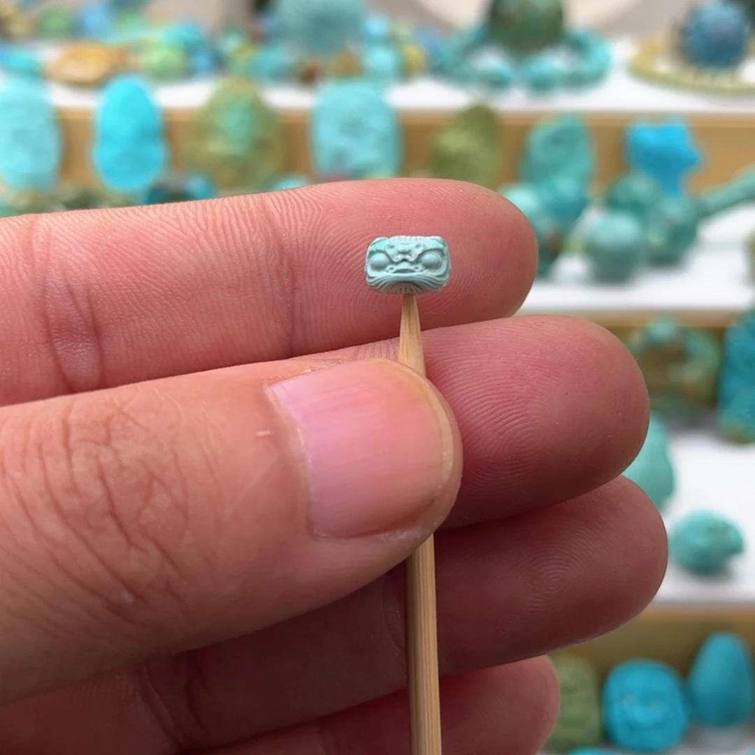 绿松石未镶嵌配饰