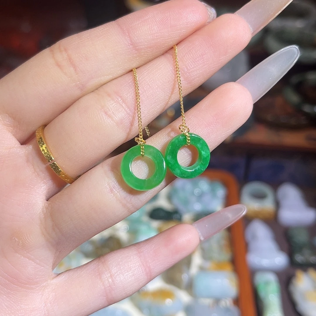 翡翠未镶嵌手链手链