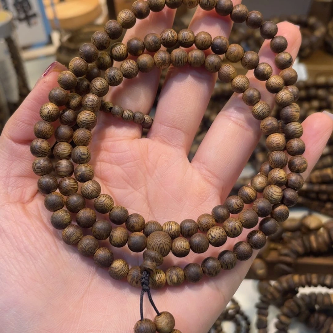 沉香卡6多圈圆珠11克+