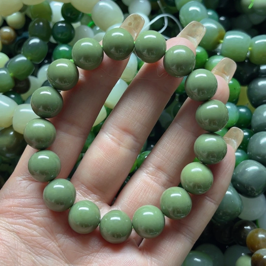 和田玉手链未镶嵌