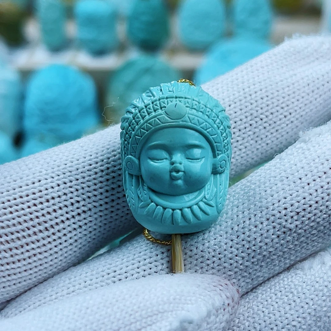 绿松石未镶嵌珠宝奇石