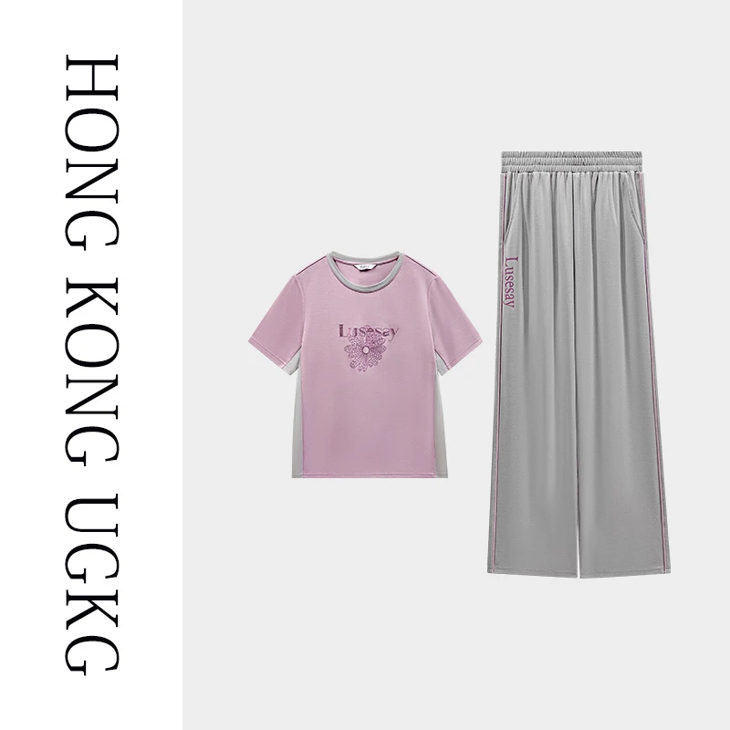 香港UG&KG-蒸蒸日上休闲两件套-73252ZH301