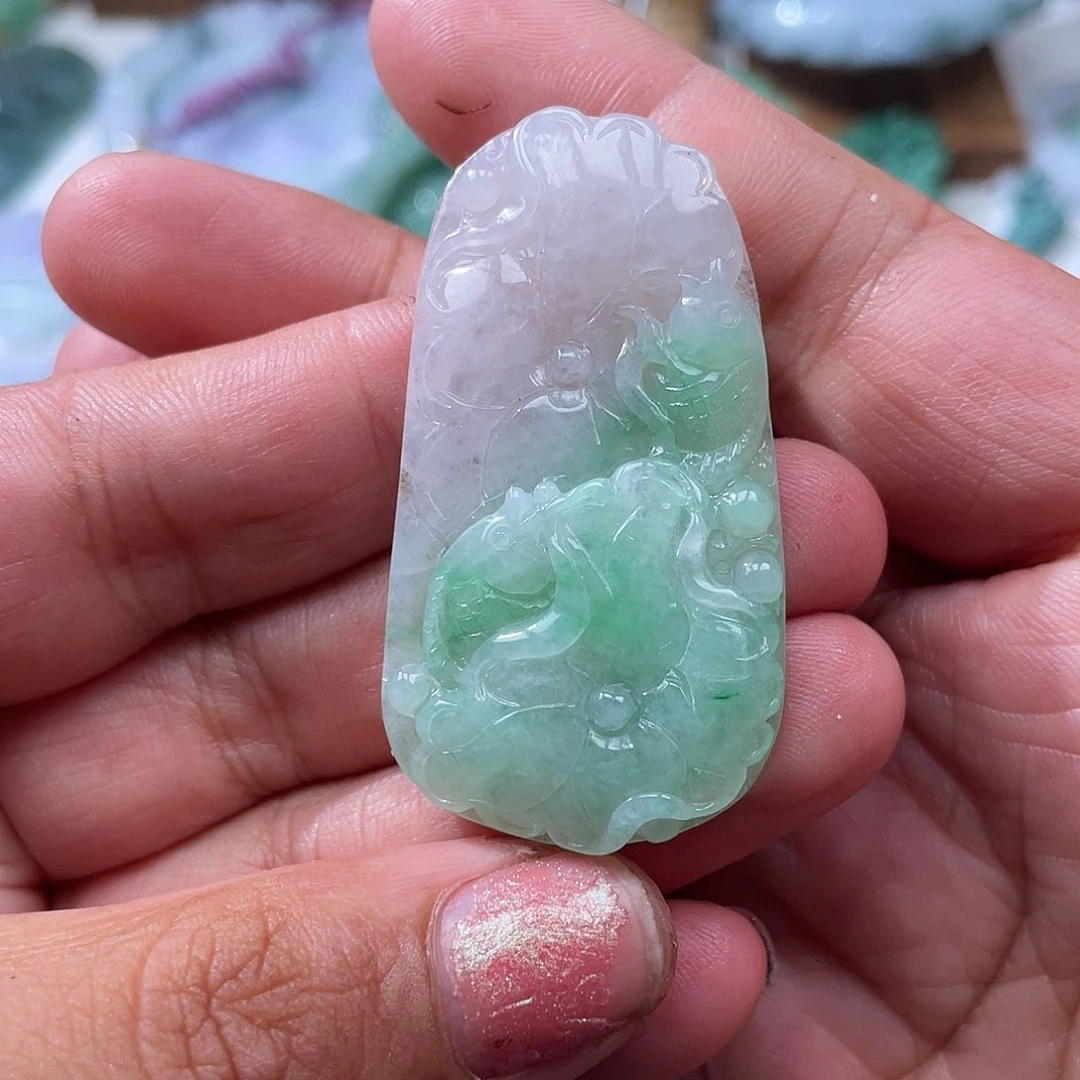 颈饰未镶嵌翡翠翡玉缘翡翠