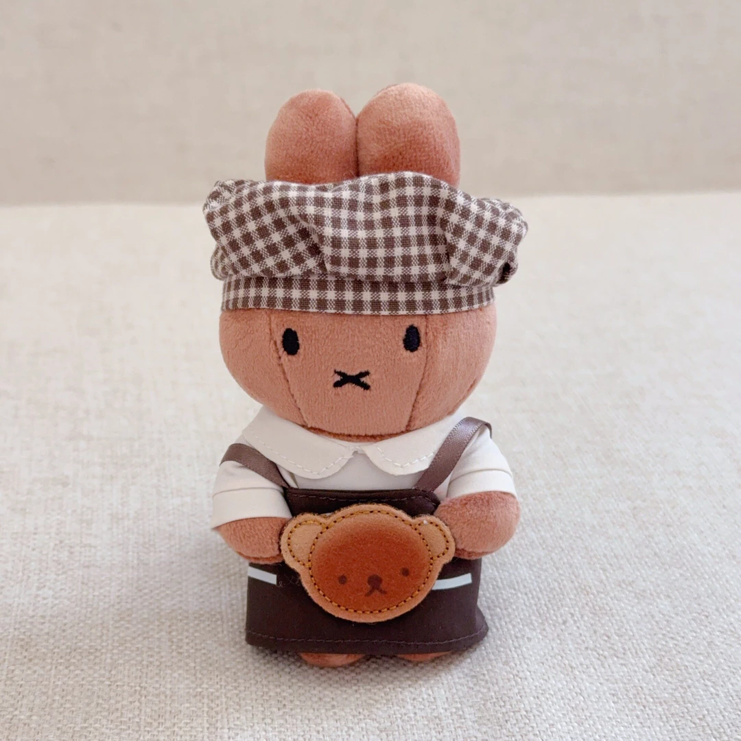 米菲兔韩国庆州限定面包厨师款毛绒包包挂件钥匙扣玩偶公仔娃娃