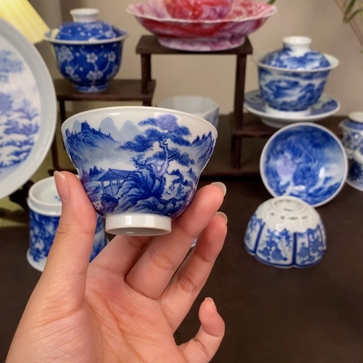 景德镇陶瓷手工手绘