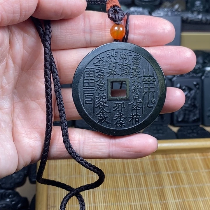 和田玉（青玉）未镶嵌颈饰