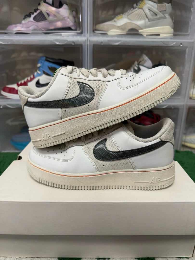 90新 MM6 40码/af1白灰休闲鞋/二手正品