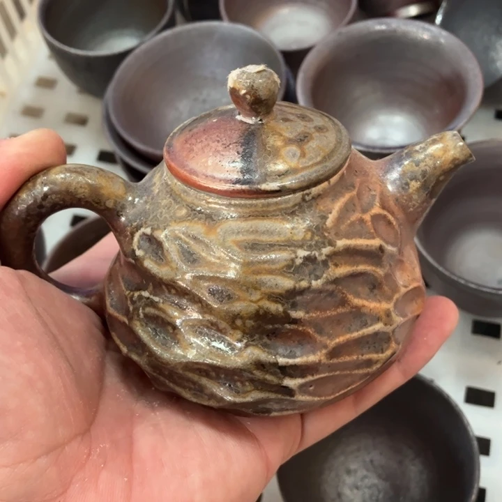 柴烧杯子宝瓶大放漏。