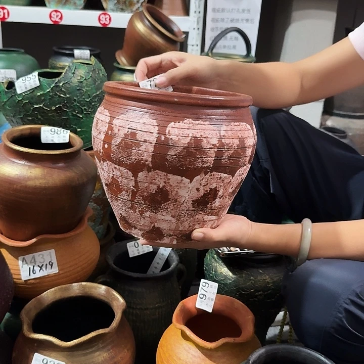 红彩绘720高度20口径19