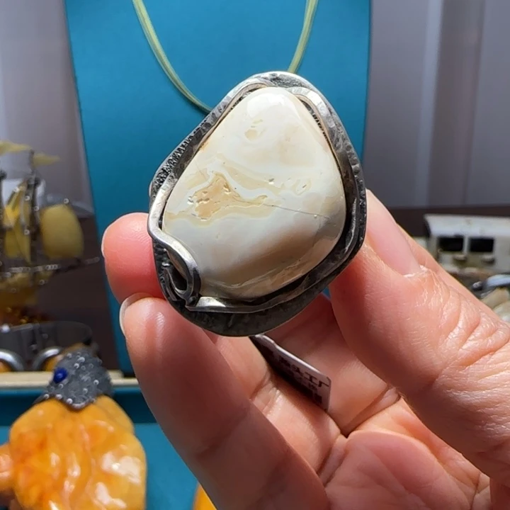 琥珀未镶嵌手链波兰设计款琥珀蜜蜡