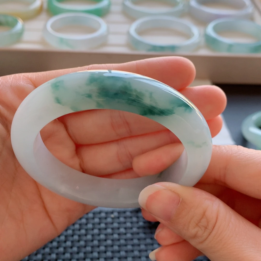 未镶嵌手镯翡翠17号-55.3