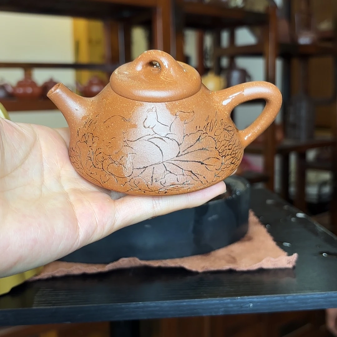 茶壶紫砂熊鸿军老师 150cc